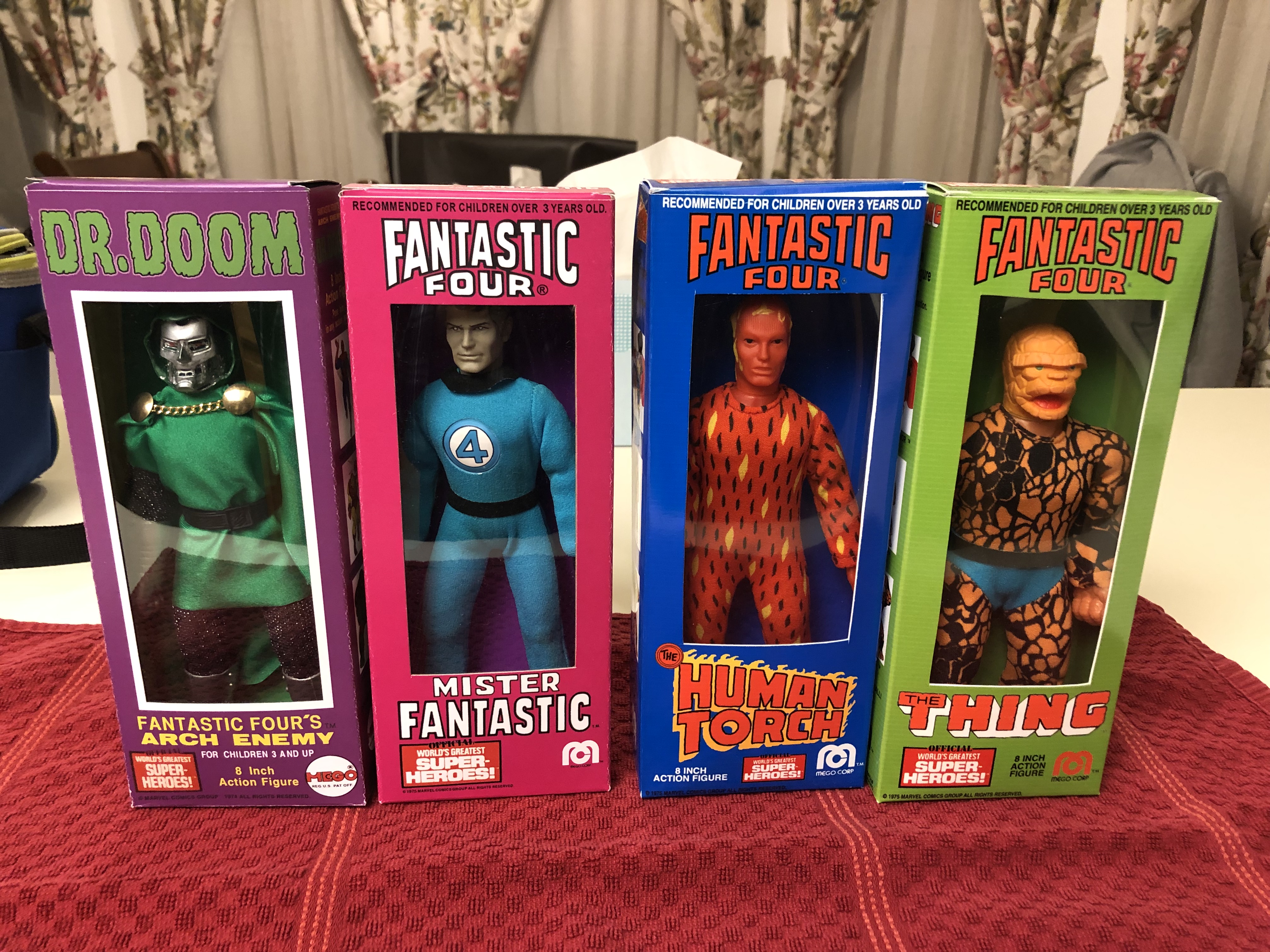 MEGO Thing, All Original 8â Figure, Vintage 1974, with Custom Box